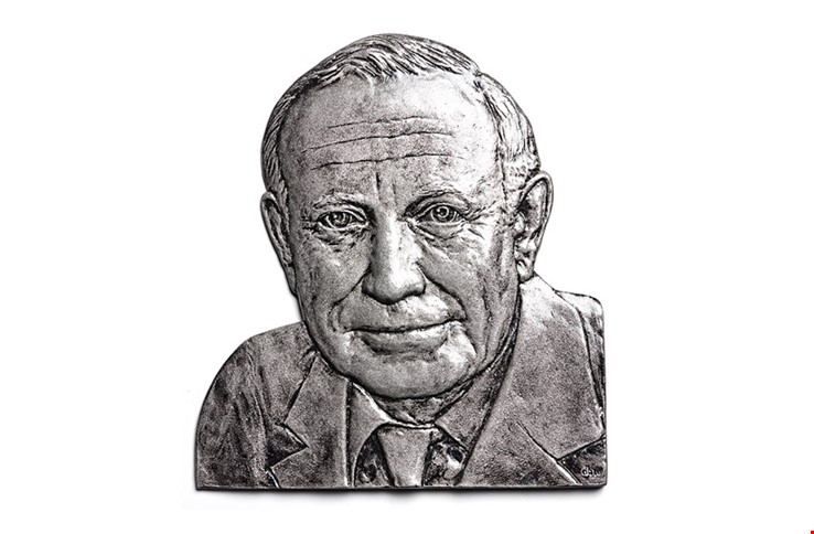 Aluminum Bas Relief Photo Plaque