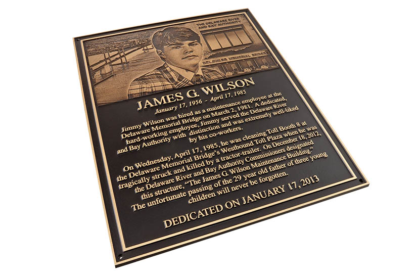 Bronze Dedication Plaque