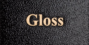 Gloss Finish for metal plaques