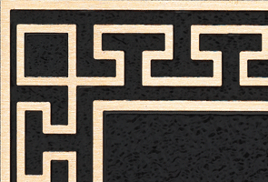 Greek Key Custom Border