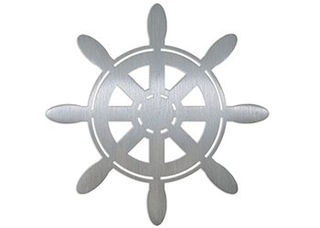 Aluminum Ships wheel